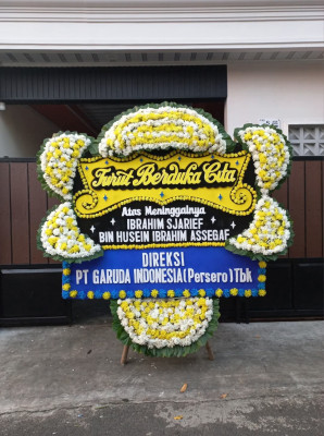 Papan Bunga Duka di Loloda Utara